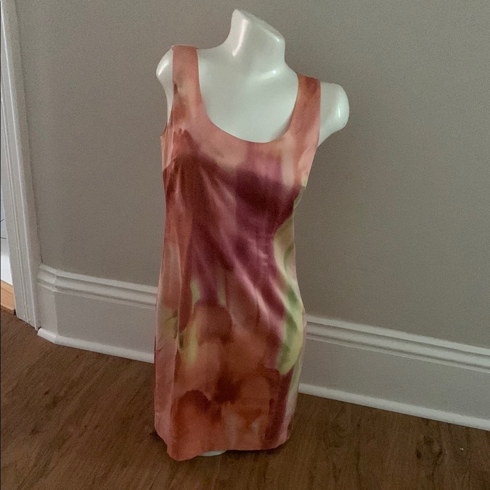 Ann Taylor Multicolor Sleeveless Dress